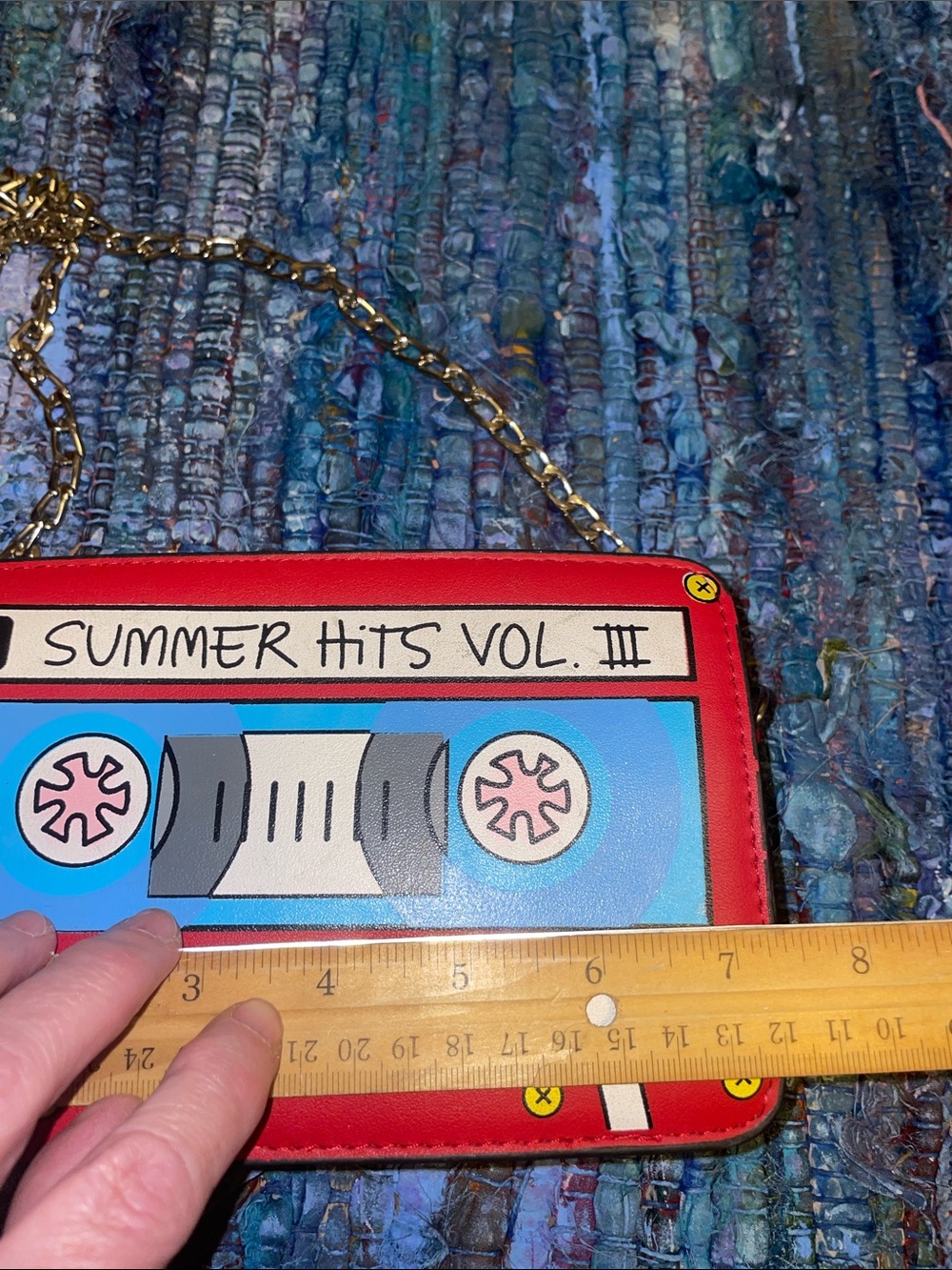 Cassette Style Design Crossbody - Picture 12 of 14